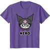 image:imageSANRIO Kuromi Nerd Glasses TShirtPurple Heather