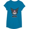 image:imageSANRIO Kuromi Nerd Glasses TShirtSapphire Blue