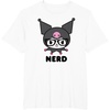 image:imageSANRIO Kuromi Nerd Glasses TShirtWhite