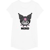 image:imageSANRIO Kuromi Nerd Glasses TShirtWhite