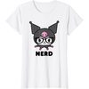 image:imageSANRIO Kuromi Nerd Glasses TShirtWhite