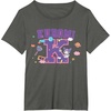 image:imageSANRIO Kuromi Varsity Letter K TShirtAsphalt Grey