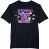 image:imageSANRIO Kuromi Varsity Letter K TShirtBlack