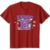 image:imageSANRIO Kuromi Varsity Letter K TShirtCranberry Red