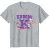 image:imageSANRIO Kuromi Varsity Letter K TShirtHeather Grey
