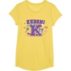 image:imageSANRIO Kuromi Varsity Letter K TShirtLemon Yellow