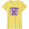 image:imageSANRIO Kuromi Varsity Letter K TShirtLemon Yellow