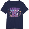 image:imageSANRIO Kuromi Varsity Letter K TShirtNavy Blue