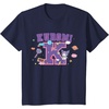 image:imageSANRIO Kuromi Varsity Letter K TShirtNavy Blue