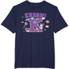 image:imageSANRIO Kuromi Varsity Letter K TShirtNavy Blue