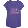image:imageSANRIO Kuromi Varsity Letter K TShirtPurple Heather