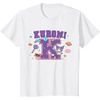 image:imageSANRIO Kuromi Varsity Letter K TShirtWhite