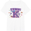 image:imageSANRIO Kuromi Varsity Letter K TShirtWhite