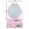 image:imageSanrio 112097 Sanrio 112097 Hello Kitty Mirror Stand Hello Kitty 55 x 39 x 24 inches 14 x 10 x 6 cm Fashionable Miscellaneous Goods  Forever Sanrio  Characterlittle twin stars