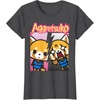 image:imageSplit Personality Tee Shirt TShirtDark Heather Grey