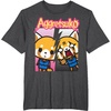 image:imageSplit Personality Tee Shirt TShirtDark Heather Grey