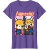 image:imageSplit Personality Tee Shirt TShirtPurple Heather