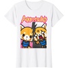 image:imageSplit Personality Tee Shirt TShirtWhite