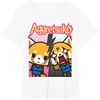 image:imageSplit Personality Tee Shirt TShirtWhite