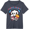 image:imageToca Life x Hello Kitty amp Friends Always Hungry TShirtHeather Blue