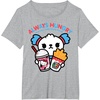 image:imageToca Life x Hello Kitty amp Friends Always Hungry TShirtHeather Grey