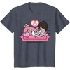 image:imageToca Life x Hello Kitty amp Friends My Melody Couch TShirtHeather Blue