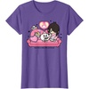 image:imageToca Life x Hello Kitty amp Friends My Melody Couch TShirtPurple Heather