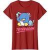 image:imageTuxedosam Ice Cream Tee Shirt TShirtCranberry Red