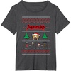 image:imageUgly Christmas Sweater Rage Tee Shirt TShirtDark Heather Grey