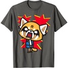 image:imageAggretsuko Rage Face Tee Shirt TShirtAsphalt Grey