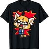 image:imageAggretsuko Rage Face Tee Shirt TShirtBlack