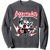 image:imageAggretsuko Rocker Rage Sweatshirt SweatshirtDark Heather Grey