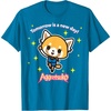 image:imageAggretsuko Tomorrow is a New Day Tee Shirt TShirtSapphire Blue