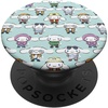 image:imageAmazon Brand  Mademark Cinnamoroll Collection Streetwear AOP PopSockets Standard PopGrip BlackAdhesive PopGrip