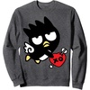 image:imageBadtz  Maru Cupid Valentine Sweatshirt SweatshirtDark Heather Grey