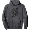 image:imageBadtz  Maru Graffiti Art Hoodie Pullover HoodieDark Heather Grey