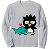 image:imageBadtz  Maru Love Friends Valentine Sweatshirt SweatshirtHeather Grey