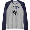 image:imageBadtzMaru Its My Birthday Raglan Baseball TeeNavy BlueAthletic Heather