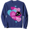 image:imageChococat Be My Valentine Sweatshirt SweatshirtNavy Blue