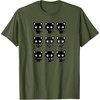 image:imageChococat Many Expressions Tee TShirtOlive Green