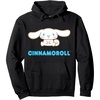 image:imageCinnamoroll Character Front and Back Pullover Hoodie SmallBlack