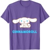 image:imageCinnamoroll Character Front and Back TShirt SmallPurple Heather