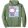 image:imageCinnamoroll Collection Streetwear Hoodie Print Pullover HoodieSage Green