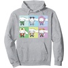 image:imageCinnamoroll Collection Streetwear Squares Pullover HoodieHeather Grey