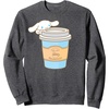 image:imageCinnamoroll Cup of Coffee To Go SweatshirtDark Heather Grey