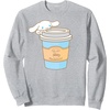 image:imageCinnamoroll Cup of Coffee To Go SweatshirtHeather Grey