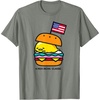 image:imageGudetama American Classic Burger Tee Shirt TShirtOlive Heather