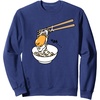 image:imageGudetama Chopsticks Ugh Sweatshirt SweatshirtNavy Blue