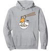 image:imageGudetama Chopsticks and Rice Bowl Hoodie Pullover HoodieHeather Grey