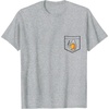 image:imageGudetama Faux Pocket Tee TShirtHeather Grey